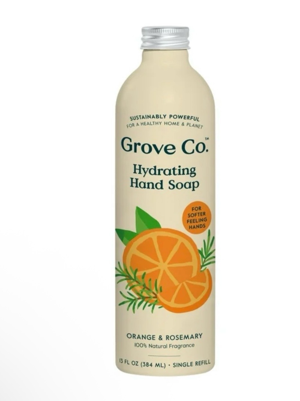 Grove Co. Hydrating Hand Soap Refill - Orange & Rosemary -13 oz